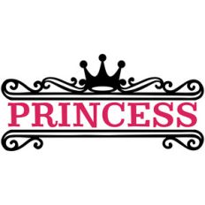 queen split monogram