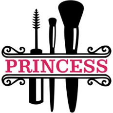 makeup split monogram