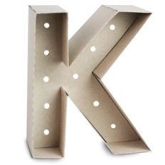 marquee letter k