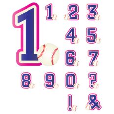 baseball-themed numbers