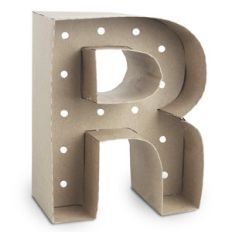marquee letter r