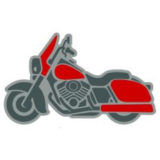 red and black motocycle
