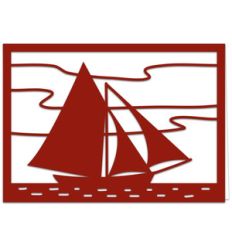 galway hooker boat card