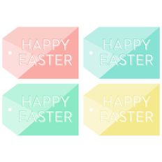 happy easter tags