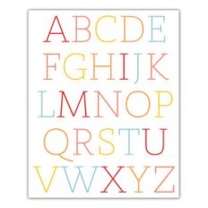 alphabet 8x10 printable