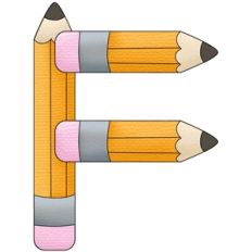 back to school alphabet f