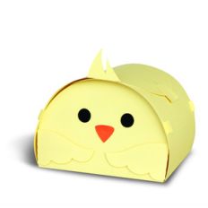 chick easter treat box