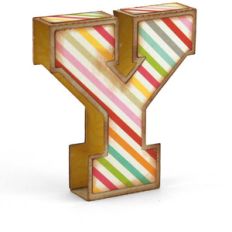 3d simple alphabet letter y