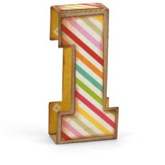 3d simple number 1