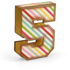 3d simple number 5