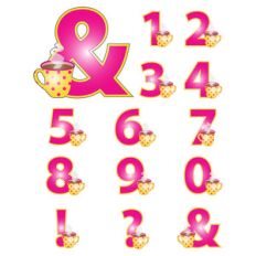 coffee or tea-themed numbers