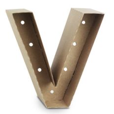 marquee letter v