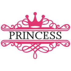 princess monogram