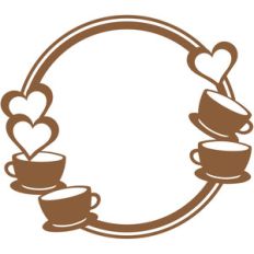 coffee love frame