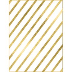gold flat card