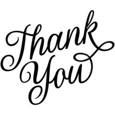 thank you script