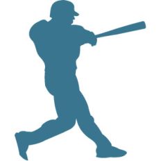 homerun silhouette