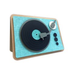 record player card