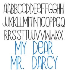 pn my dear mr. darcy