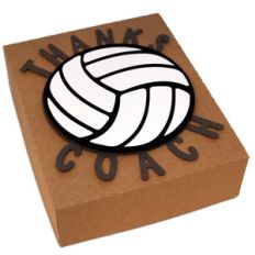 thanks coach volleyball box