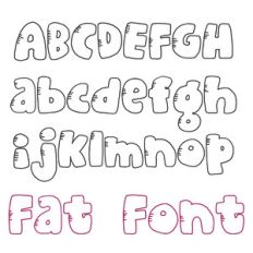 ld fat font