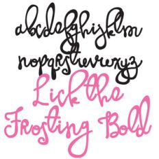 pn lick the frosting bold