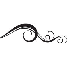 abstract swirl flourish