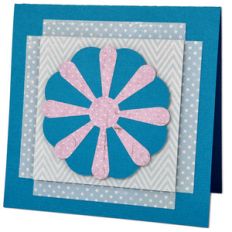 dresden plate quilt block card
