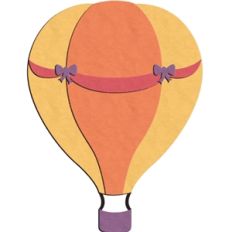 air balloon - girly
