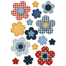 4th of july flower planner stickers