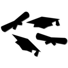 graduation confetti