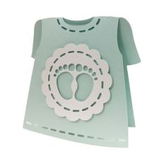 t-shirt baby boy card