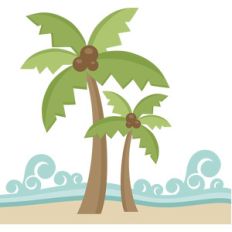 beach scene