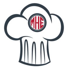 chef hat monogram