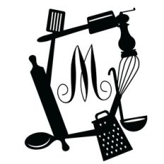 kitchen gadget monogram frame