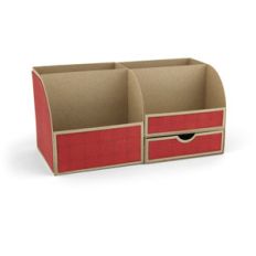double desk organizer