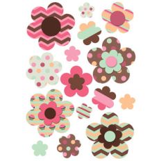 cupcake flower stickers planning