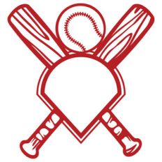baseball plate logo