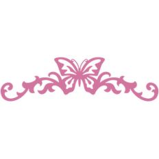 butterfly border