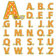 sunglasses uppercase alphabet