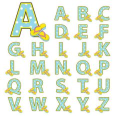 flip flop uppercase alphabet