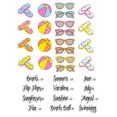 summer fun stickers