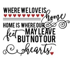 where we love is home quote