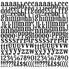 alphas - tall serif