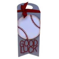 baseball water bottle tag