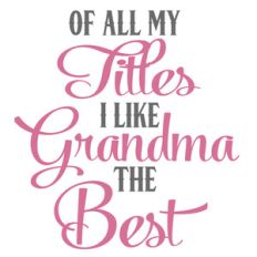 grandma title