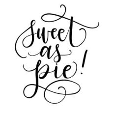sweet as pie