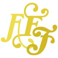 supreme swash monogram letters f