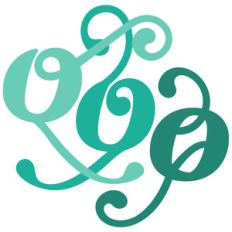 supreme swash monogram letters o