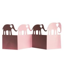 elephant parade accordion card